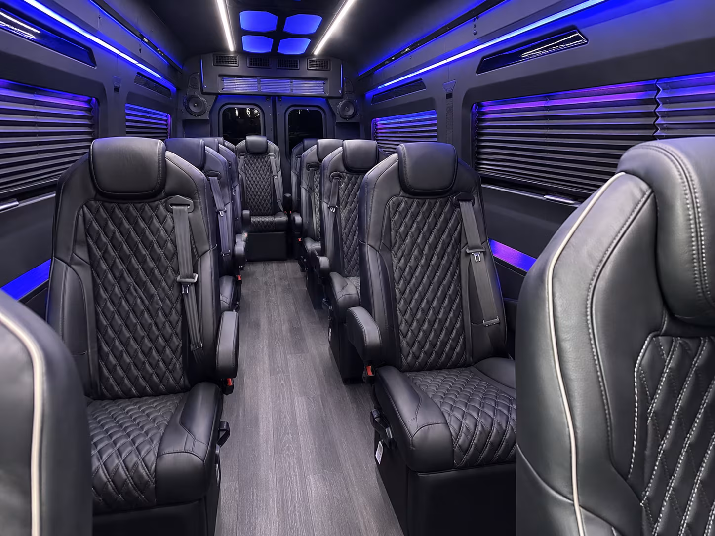 Dayton Airport Shuttle & Transportation party bus exterior