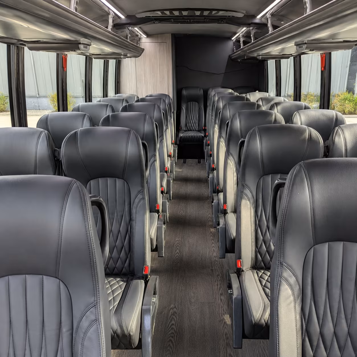Dayton Airport Shuttle & Transportation party bus exterior