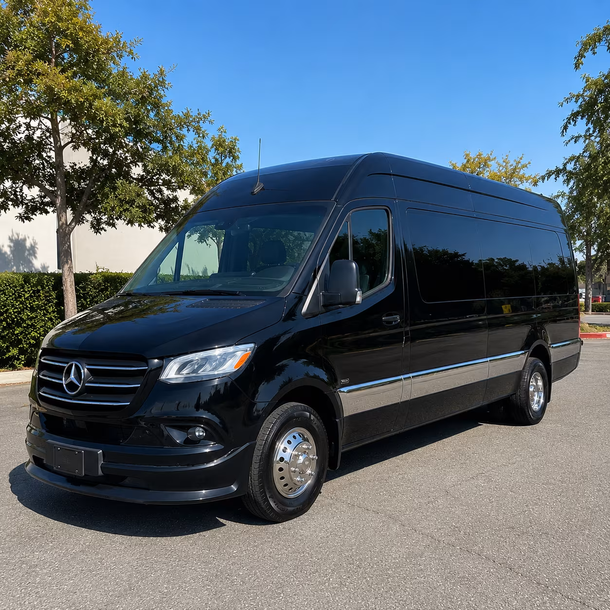 Dayton Airport Shuttle & Transportation party bus interior