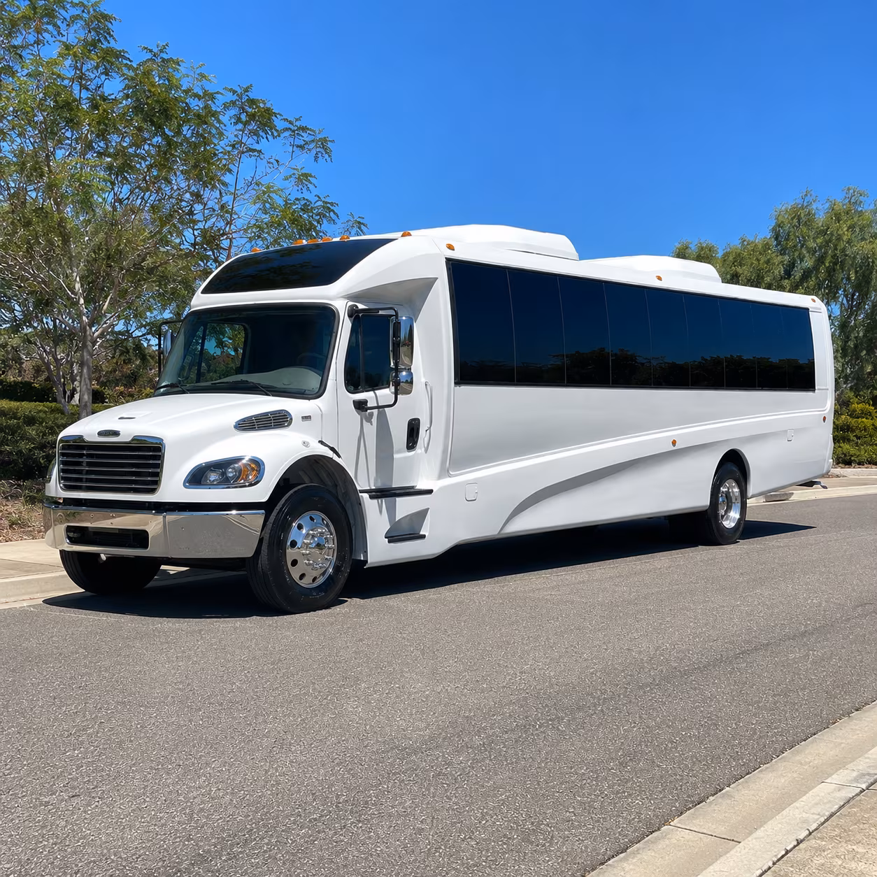 Dayton Airport Shuttle & Transportation party bus exterior