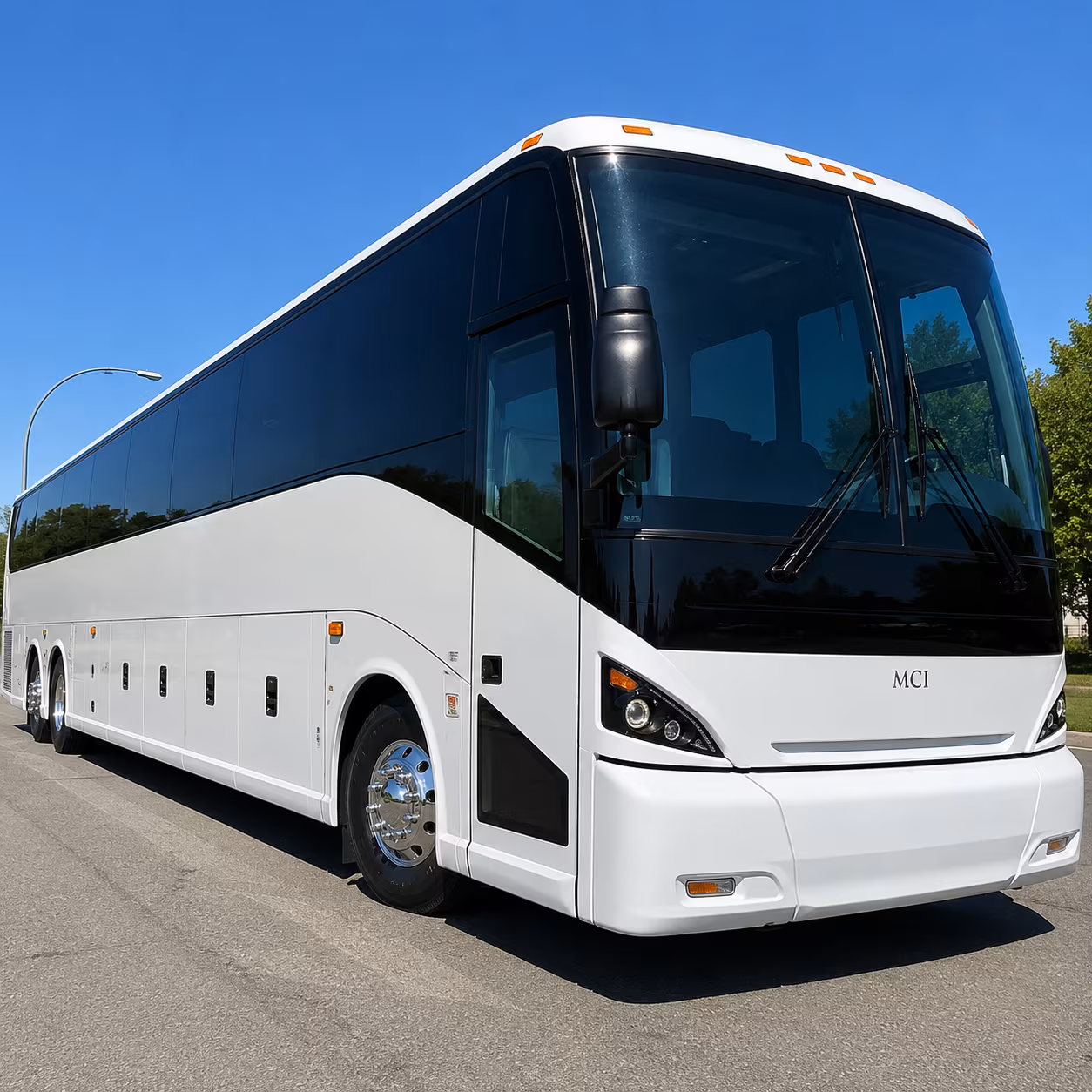 Dayton Corporate Transportation party bus exterior