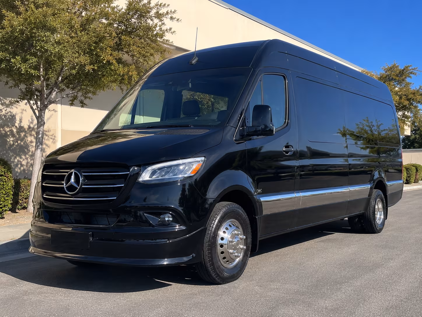 Dayton Corporate Transportation party bus exterior