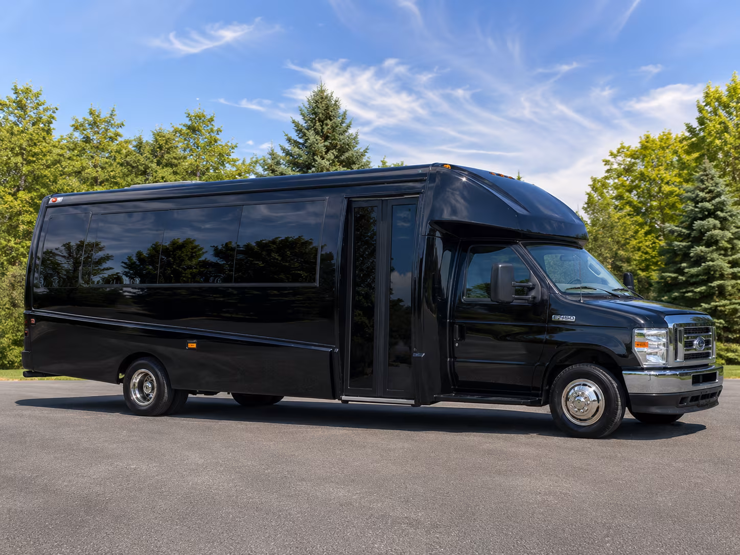 Dayton Corporate Transportation party bus interior