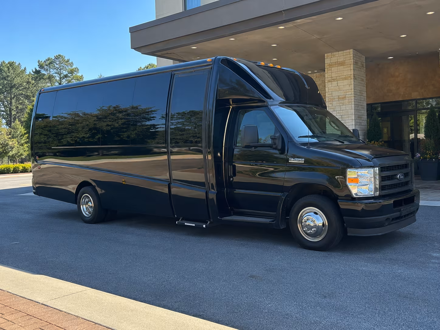 Dayton Corporate Transportation party bus exterior