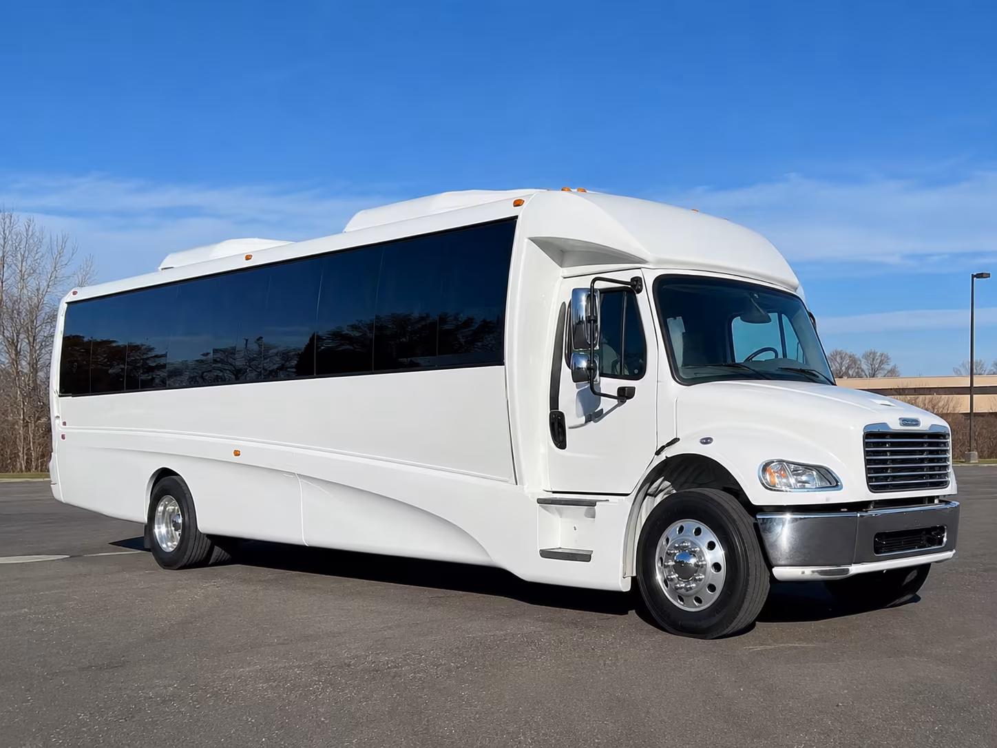 Dayton Prom & Homecoming Transportation party bus exterior