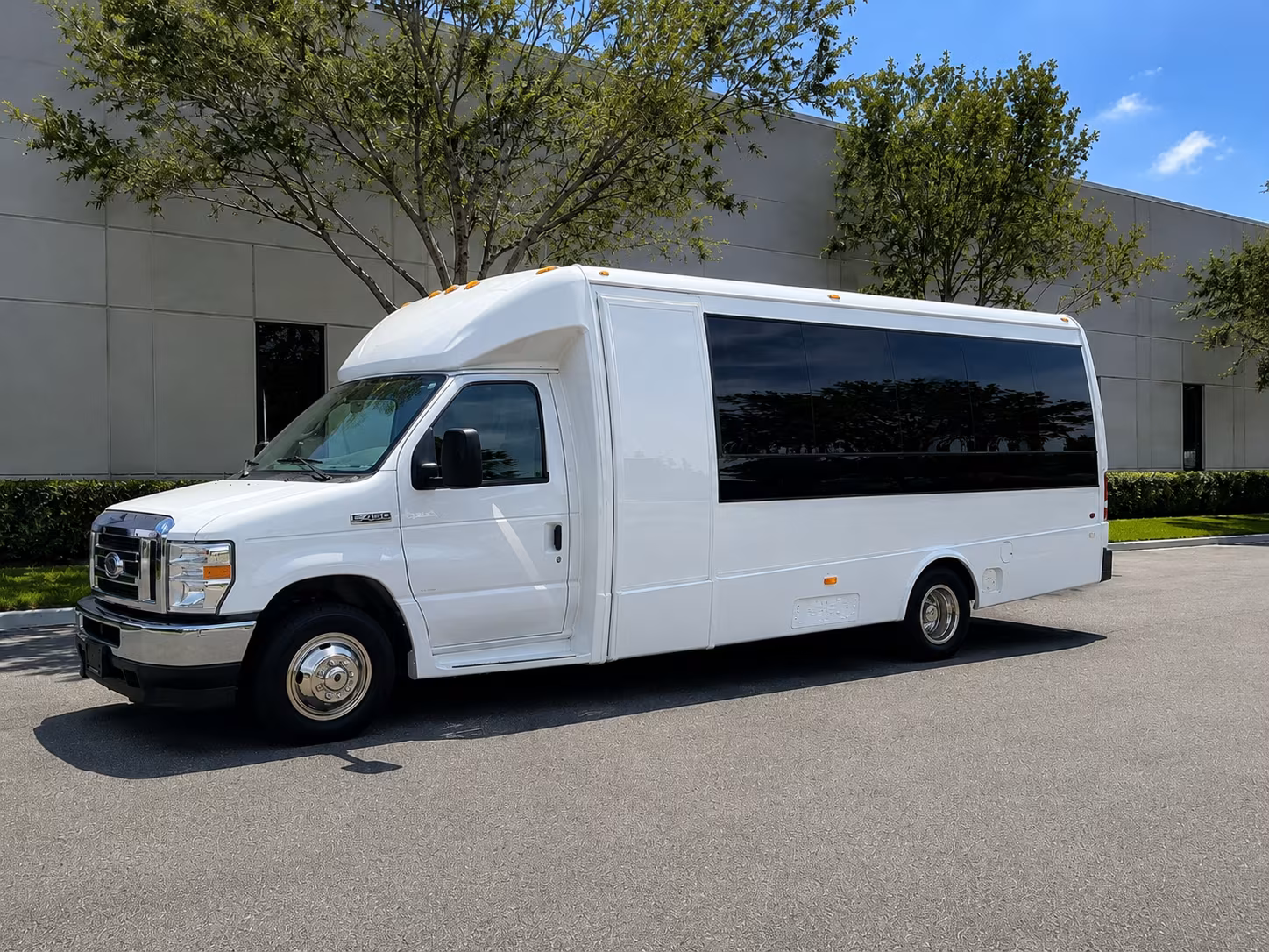 Dayton School Event Transportation party bus exterior