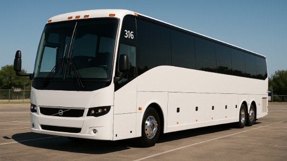 Exterior of Charter Bus Company Louisville's 40 Passenger Party Bus in Louisville